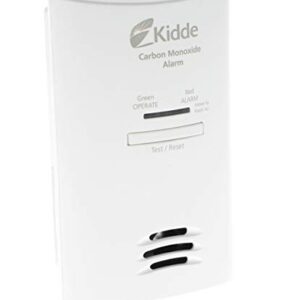 Kidde Carbon Monoxide Detector, Plug In with Battery Backup, CO Detector, KN-COP-DP2