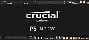 Crucial P5 1TB 3D NAND NVMe Internal SSD, up to 3400MB/s – CT1000P5SSD8