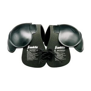 Franklin Sports Youth Shoulder Pads – Perfect for Halloween Costume, Black (6604-5)