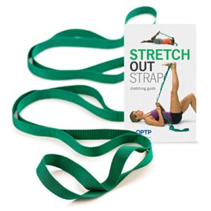 The Original Stretch Out Strap with Exercise Book ? Made in the USA by OPTP ? Top Choice of Physical Therapists & Athletic Trainers