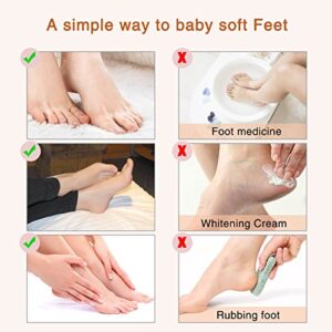 Foot Peel Mask 3 Pack? Exfoliator Peel Off Calluses Dead Skin Callus Remover?Baby Soft Smooth Touch Feet-Men Women (Lavender)