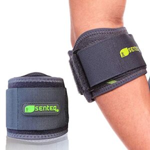 Tennis Elbow Brace Compression Sleeve Men Women Tendonitis Ulnar Nerve Entrapment Support Golfers Cubital Tunnel Arm Sleeves Forearm Pain Relief Strap Braces Weightlifting Band Golfer Neoprene Wraps