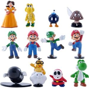 The model of Super Mario Twelve Figure as a set