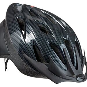 Schwinn Thrasher Bike Helmet, Lightweight Microshell Design, Adult, Carbon