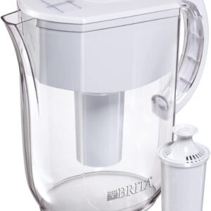 Brita Standard Everyday Water Filter Pitcher, White, Large 10 Cup